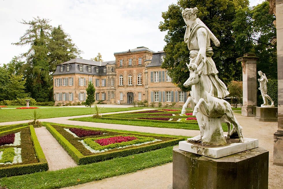 rundum Magazin 2023 – Freizeit & Tourismus – Parks und Gärten im Landkreis – Schlosspark Fantaisie Eckersdorf, Foto: Region Bayreuth